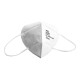 GIMA - Mascherina - usa e getta - tessuto non tessuto - bianco - FFP2 NR / PPE Category III (pacchetto di 20)