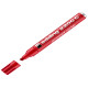 Marcatore permanente 2200C - punta a scalpello - da 1 a 5 mm - rosso  - Edding