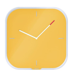 Leitz COSY orologio da parete giallo