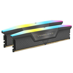 MODULI DI MEMORIA - RAM VENGEANCE RGB DDR5 32GB (2x16GB) 6000MTs C30, Kit di memoria AMD EXPO