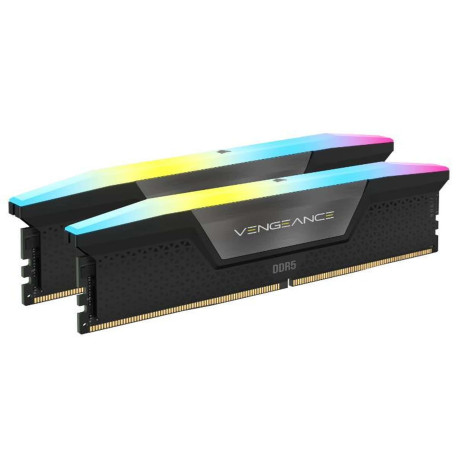 MODULI DI MEMORIA - RAM VENGEANCE RGB DDR5 32GB (2x16GB) 7200MHz C34, nero