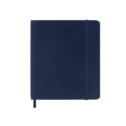 Moleskine AGENDA GIORNALIERA 2026 BLU COPERTINA MORBIDA POCKET
