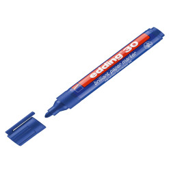 Marcatore permanente 30 - punta tonda - da 1,5 a 3 mm  - blu - Edding