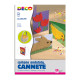 Cartoncino ondulato Cannetè 2205 - 50 x 70 cm - 230 gr - colori assortiti - DECO - conf. 10 fogli