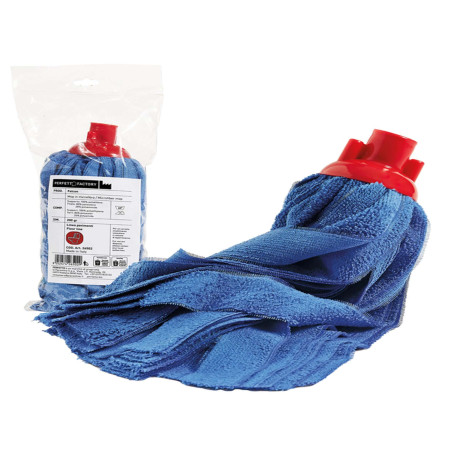 Mop Falcon - 200 gr - microfibra - rosso - PerfettoFactory
