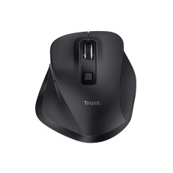 Mouse wireless Fyda - ricaricabile - nero - Trust