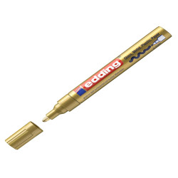 Marcatore permanente a vernice 750 - punta tonda - da 2 a 4 mm - oro - Edding
