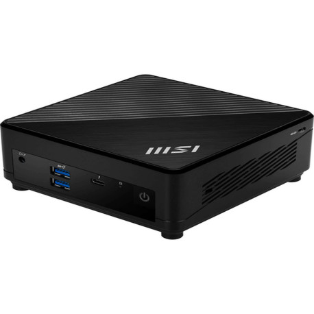 MSI Cubi 5 1M-437BEU, PC con dimensioni 0,6 l, Mini PC barebone, Intel SoC, Collegamento ethernet LAN, Wi-Fi 6E (802.11ax), 65 