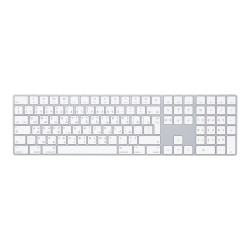 Apple Magic Keyboard with Numeric Keypad - Tastiera - Bluetooth - QWERTY - italiana - argento