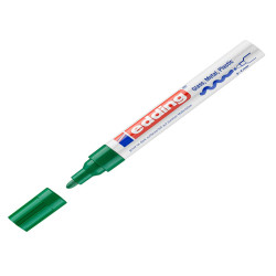 Marcatore permanente a vernice 750 - punta tonda - da 2 a 4 mm - verde - Edding