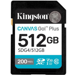 Kingston SD Canvas Go! Plus 512GB
