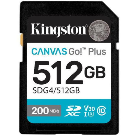 Kingston SD Canvas Go! Plus 512GB