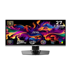 MSI MAG 272UP QD-OLED X24, 67,3 cm (26.5"), 3840 x 2160 Pixel, 4K Ultra HD, QD-OLED, 0,03 ms, Nero