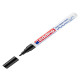 Marcatore permanente a vernice 751 - punta tonda fine - da 1 a 2 mm - nero - Edding