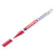 Marcatore permanente a vernice 751 - punta tonda fine - da 1 a 2 mm - rosso - Edding