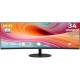 MSI Pro MP341CQ E12, 86,4 cm (34"), 3440 x 1440 Pixel, UltraWide Quad HD, 4 ms, Nero