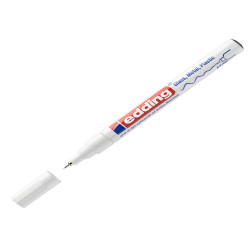 Marcatore permanente a vernice 780 - punta tonda extra fine - 0,8 mm - bianco  - Edding