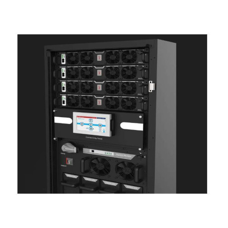 MULTIPOWER COMBO CON 2 MODULI DI POTENZA DA 15KW (30KW TOTALI O 15KW N+1) COMPLETO DI 2 SERIE DI BATTERIE A CASSSETTI INCLUSI T