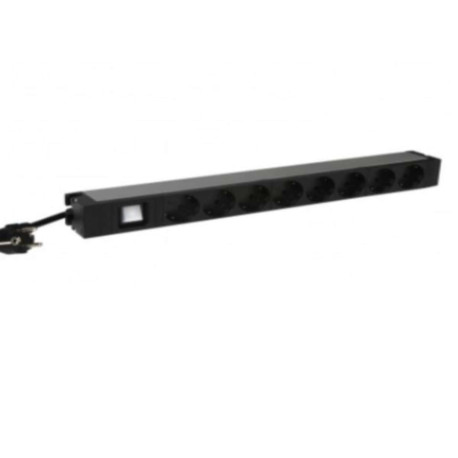 MULTIPRESA PER RACK PDU 19 8 PRESA UNEL BIPASSO CON INT LUMINOSO