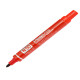 Marcatore permanente N50 - punta tonda - rosso - Pentel