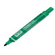 Marcatore permanente N50 - punta tonda - verde - Pentel