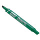 Marcatore permanente N60 - punta scalpello - verde - Pentel