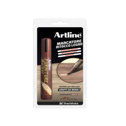 Marcatore permanente per legno Furniture Marker - punta a scalpello - tratto 2,0-5,0 mm - noce - Artline