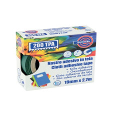 NASTRO TELA TPA200 VERDE 19X2.7