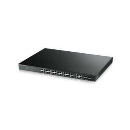 NEBULAFLEX SWITCH WEB MANAGED 24 PORTE GIGABIT POE (EROGAZIONE POE FINO A 375W) + 4 PORTE DUAL GIGABIT - IPV6, VLAN, QOS, IGMP 