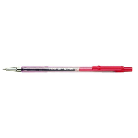 Penna a sfera a scatto BPS Matic rosso punta 0 7 tratto 0 32 mm(conf.12)