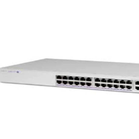 OS6360-PH24 GIGE FIXED CHASSIS 24 RJ-45 POE 10/100/1G BASET 2 FIXED RJ45/SFP COMBO (1G) 2 FIXED SFP+ (1G) UPLINK OR 10G STACKIN