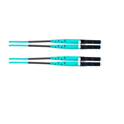 Panduit NetKey 2 Fiber Patch Cord, 2mm, OM4, LC Duplex, LSZH, 2m