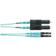 Panduit PATCH 2FO OM4 LCDSCD AQUA 2M