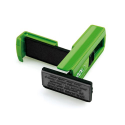 Timbro Pocket Stamp Plus 30 - 18 x 47 mm - 5 righe - autoinchiostrante - verde - Colop