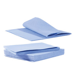 Panno multiuso Omni - 40 x 38 cm - TNT - blu - Perfetto - conf. 10 pezzi