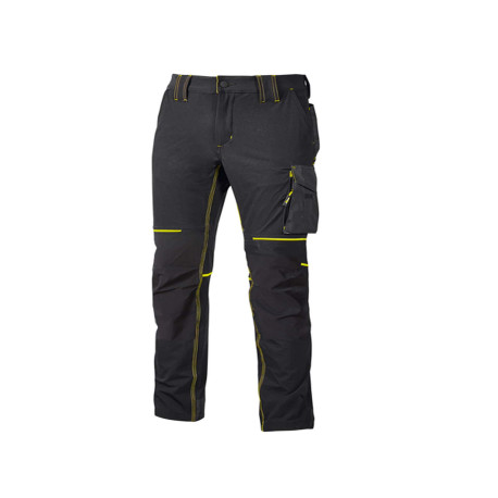 Pantalone da donna World - taglia L - grigio/giallo - U-Power