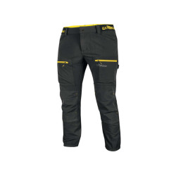 Pantalone Horizon - taglia XL - nero/giallo - U-Power