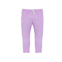Pantalone Pitagora - unisex - taglia M - lilla chiaro - Giblor's