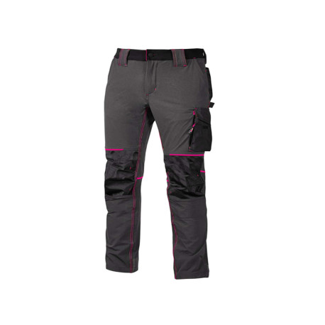 Pantaloni da donna Atom Lady - taglia M - grigio/fucsia - U-Power