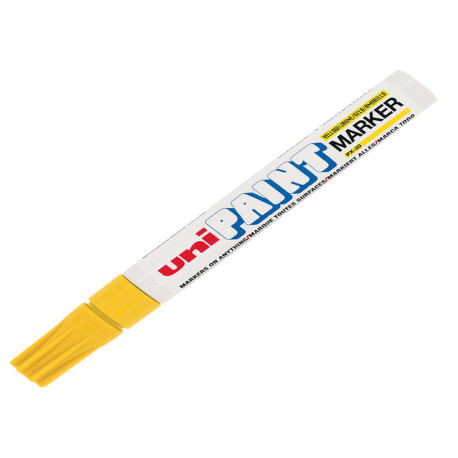Marcatore Uni Paint PX20 - punta  2,8mm - giallo  - Uni Mitsubishi