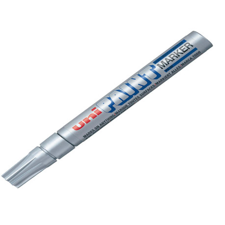 Marcatore Uni Paint PX20 - punta 2,8mm - argento - Uni Mitsubishi
