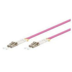 PATCH CORD 2 FIBRE 50/125 OM4 LCD/LCD CAVO ZIP 3X6MM LSHF COLORE VIOLA 0.5M