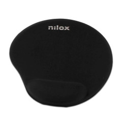 NILOX ERGONOMIC MOUSE PAD BLACK