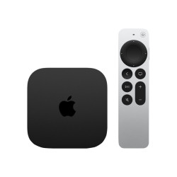 Apple TV 4K (Wi-Fi + Ethernet) - Terza generazione - lettore AV - 128 GB - 4K UHD (2160p) - 60 fps - HDR