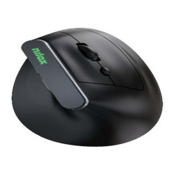 Nilox NXMOEVR01B, Ottico, Bluetooth, 1600 DPI, Nero