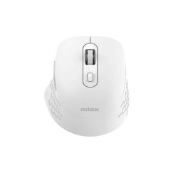 Nilox RATON DUAL WIRELESS 1600 DPI BLANCO, Ottico, Bluetooth + USB Type-A, 1600 DPI, Bianco
