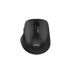 Nilox RATON DUAL WIRELESS 1600 DPI NEGRO, Ottico, Bluetooth + USB Type-A, 1600 DPI, Nero
