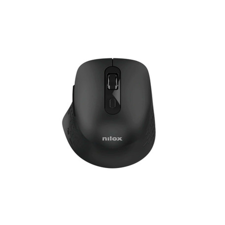 Nilox RATON DUAL WIRELESS 1600 DPI NEGRO, Ottico, Bluetooth + USB Type-A, 1600 DPI, Nero