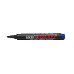 Marcatore Uni Prockey M122 - punta conica da 1,20-1,80mm  - blu - Uni Mitsubishi