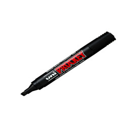 Marcatore Uni Prockey M126 - punta a scalpello 1,00-5,70mm - nero - Uni Mitsubishi